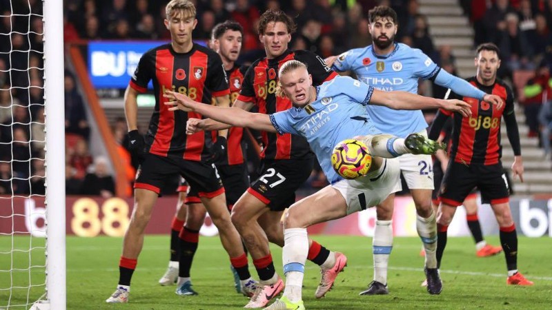Manchester City gặp khó trước AFC Bournemouth
